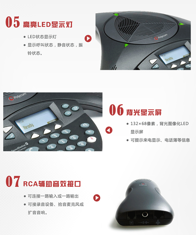 寶利通Polycom SoundStation 2EX擴展型