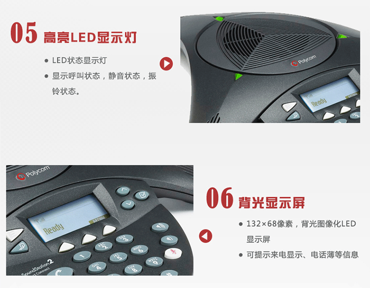 寶利通Polycom SoundStation 2 標準型