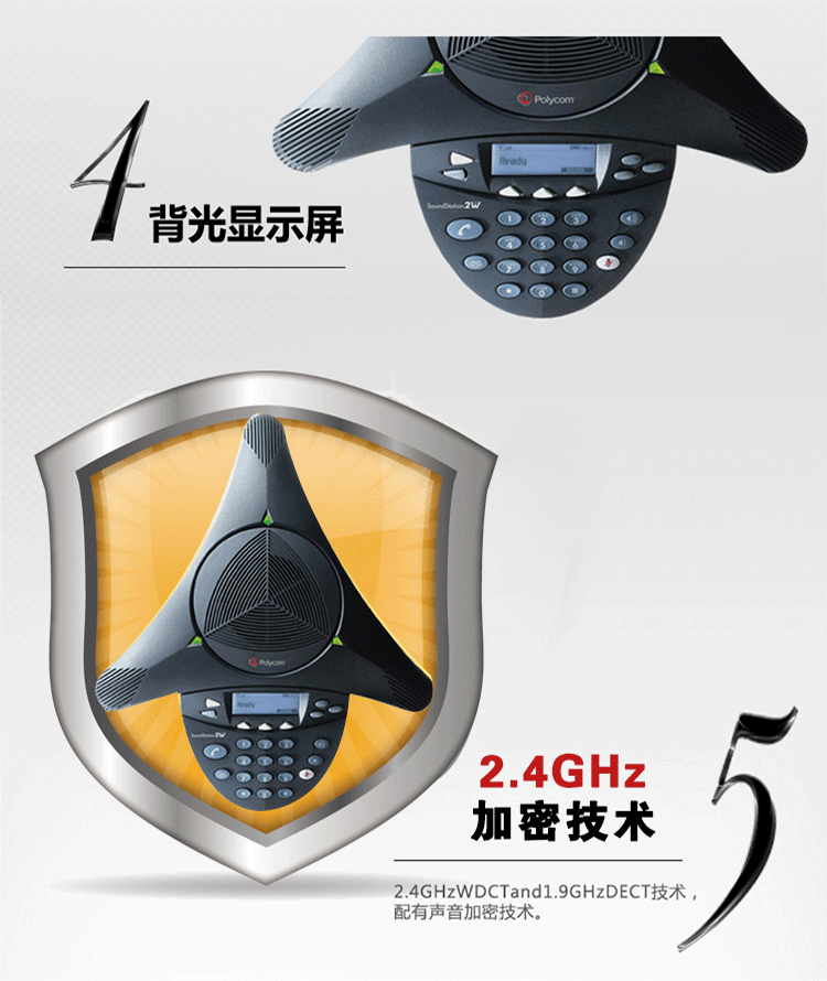 寶利通Polycom SoundStation 2W標準型